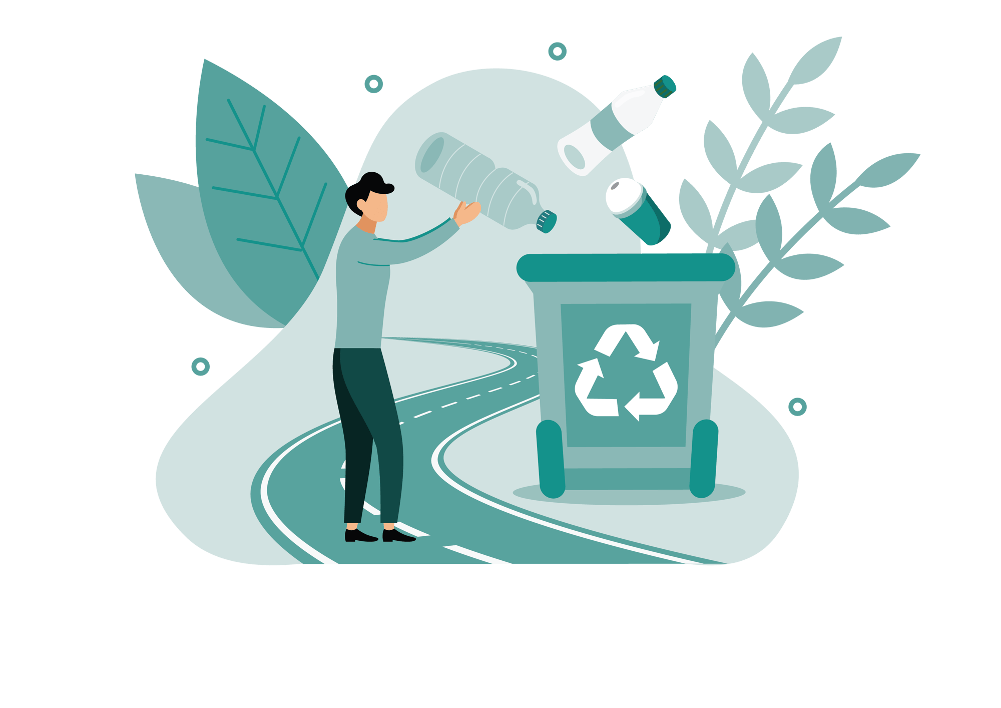 Illustrasjon_norsirk_Forsøpling langs vei Illustrasjon_norsirk_Forsøpling langs vei